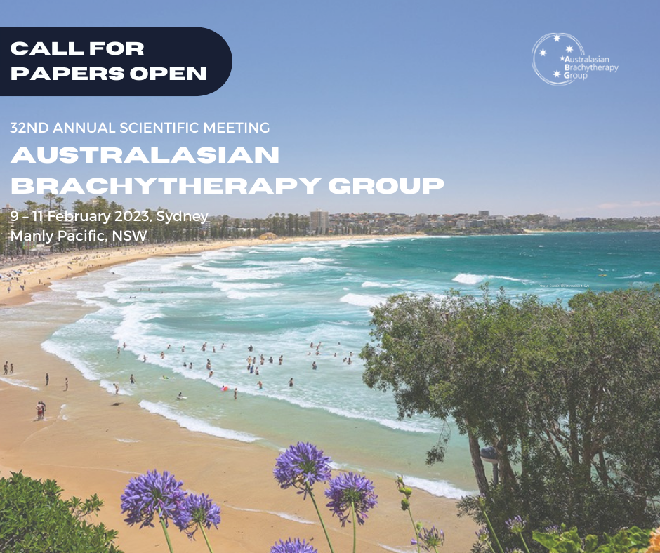 Australasian Brachytherapy Group 32nd Annual Scientific Meeting